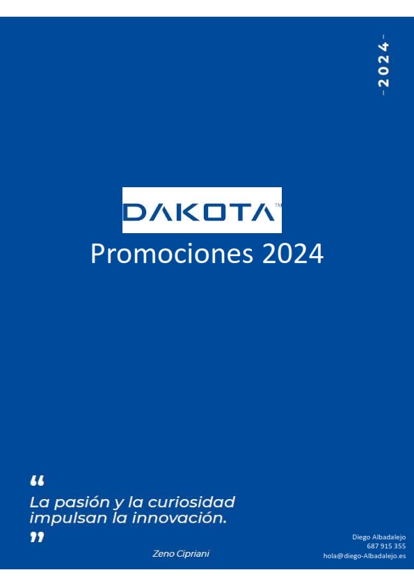 DAKOTA 2024 PROMOCIONES