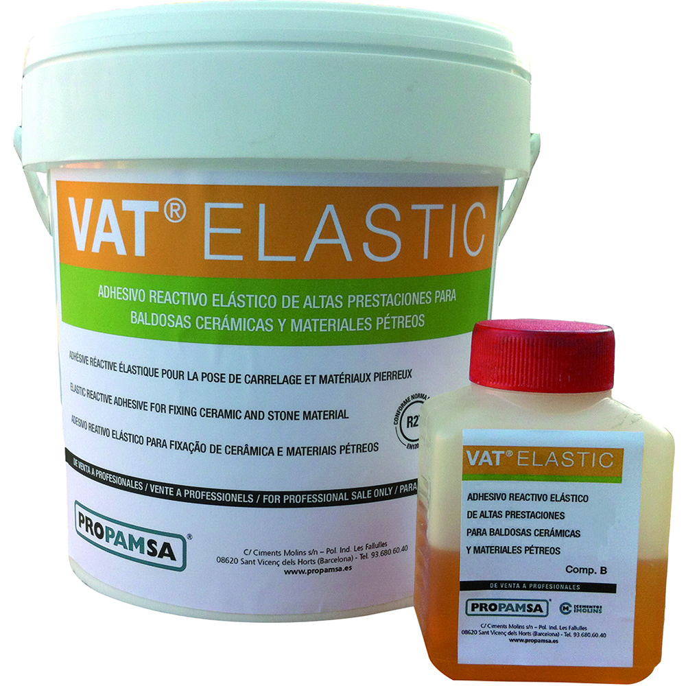 Propamsa's high performance adhesive VAT ELÁSTIC 5kgs