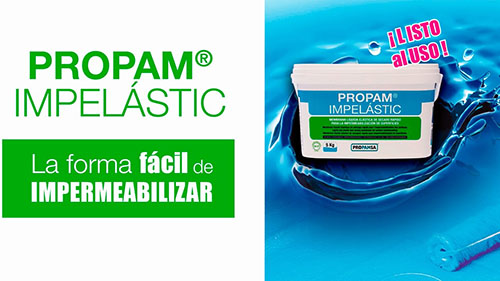 Imperméabilisation liquide Propam Impelastic.